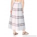 Mara Hoffman Women's Paloma High Waisted Cover Up Pant French Plaid Pink Multi B07CX6XP9B